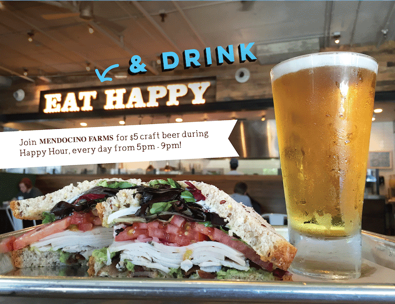Announcing Happy Hour at Almost All Mendo Farms