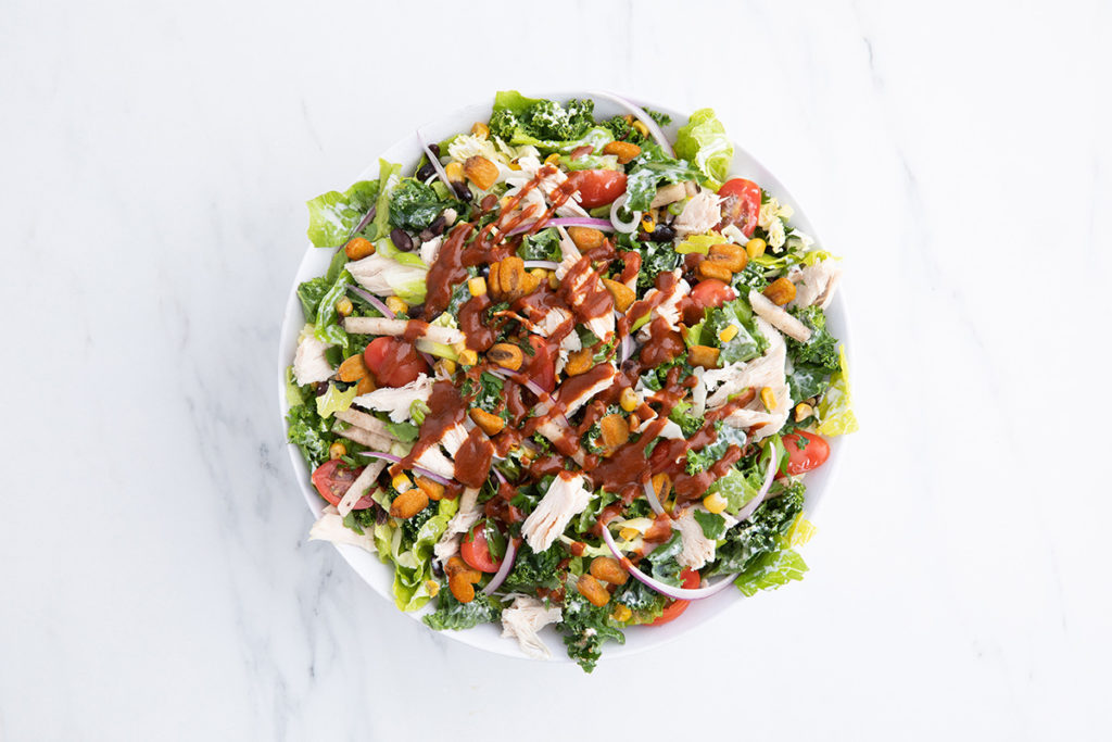 Backyard BBQ Chicken Salad