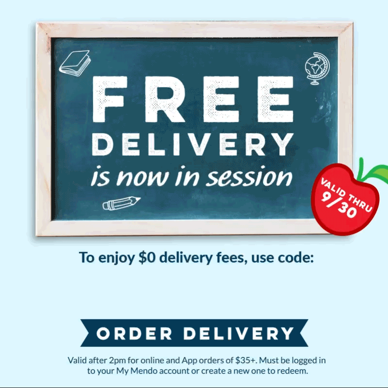 Enjoy Free Delivery after 2pm on orders over $35 with code SCHOOL