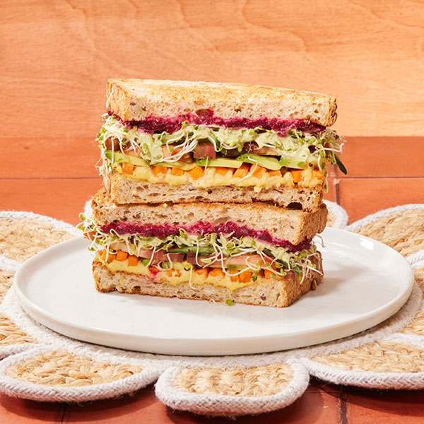 The Happy Hippie Sandwich