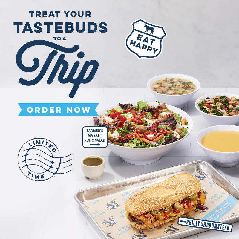 Treat your tastebuds to a trip with our new limited-time menu