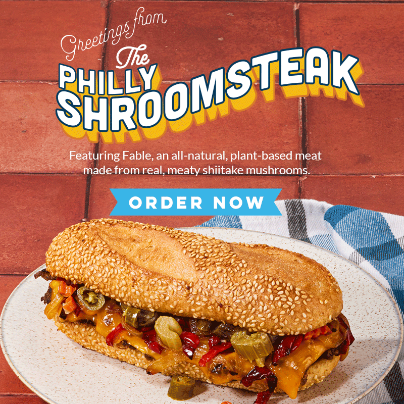 Philly Shroomsteak - Order Now