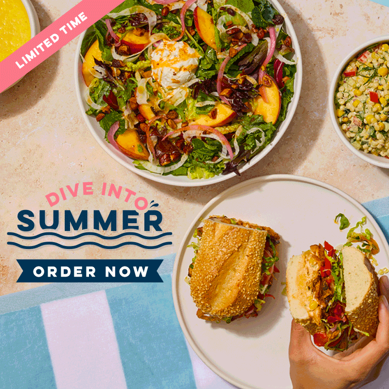 Dive into summer with our May menu