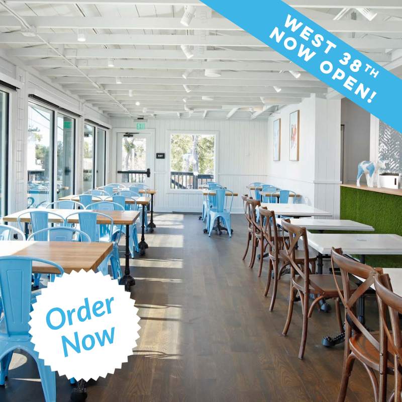 West 38th Now Open - Order Now!