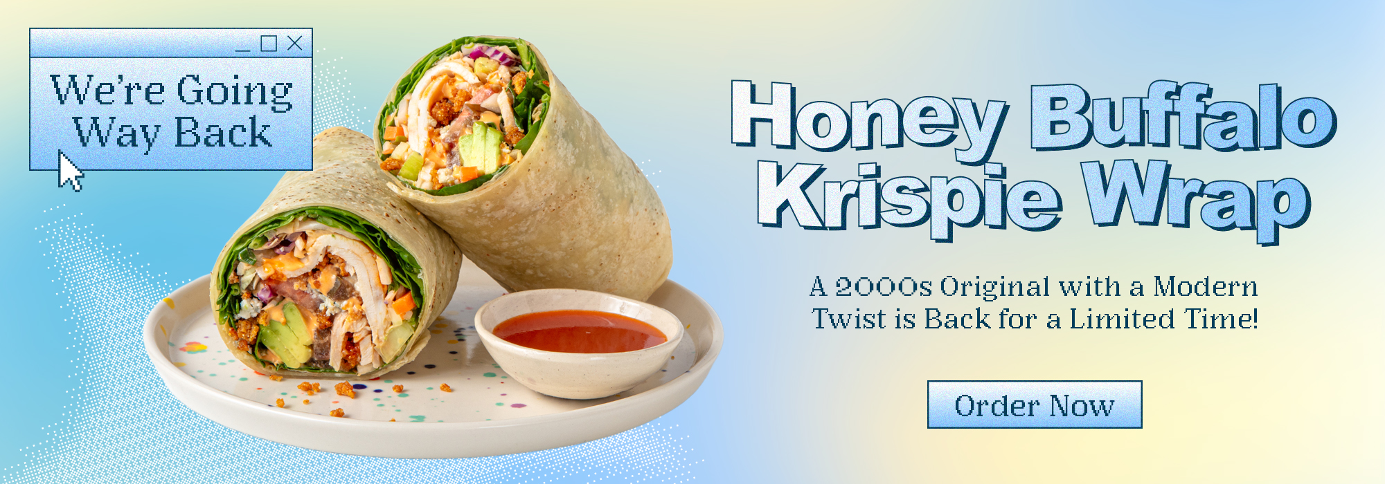 Honey Buffalo Krispie Wrap