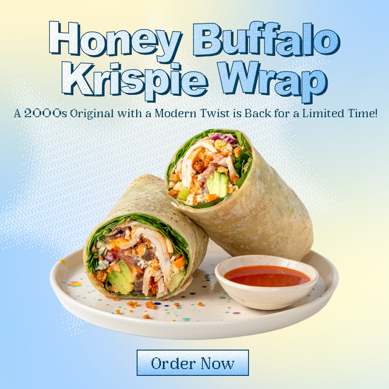 Honey Buffalo Krispie Wrap